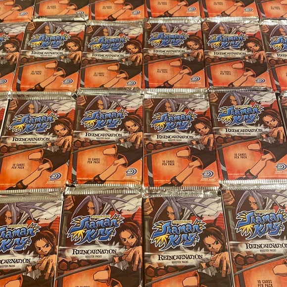 Accessories 5 Packs New Shaman King Reincarnation Booster Packs